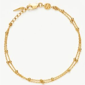 Missoma Double Chain Bracelet
